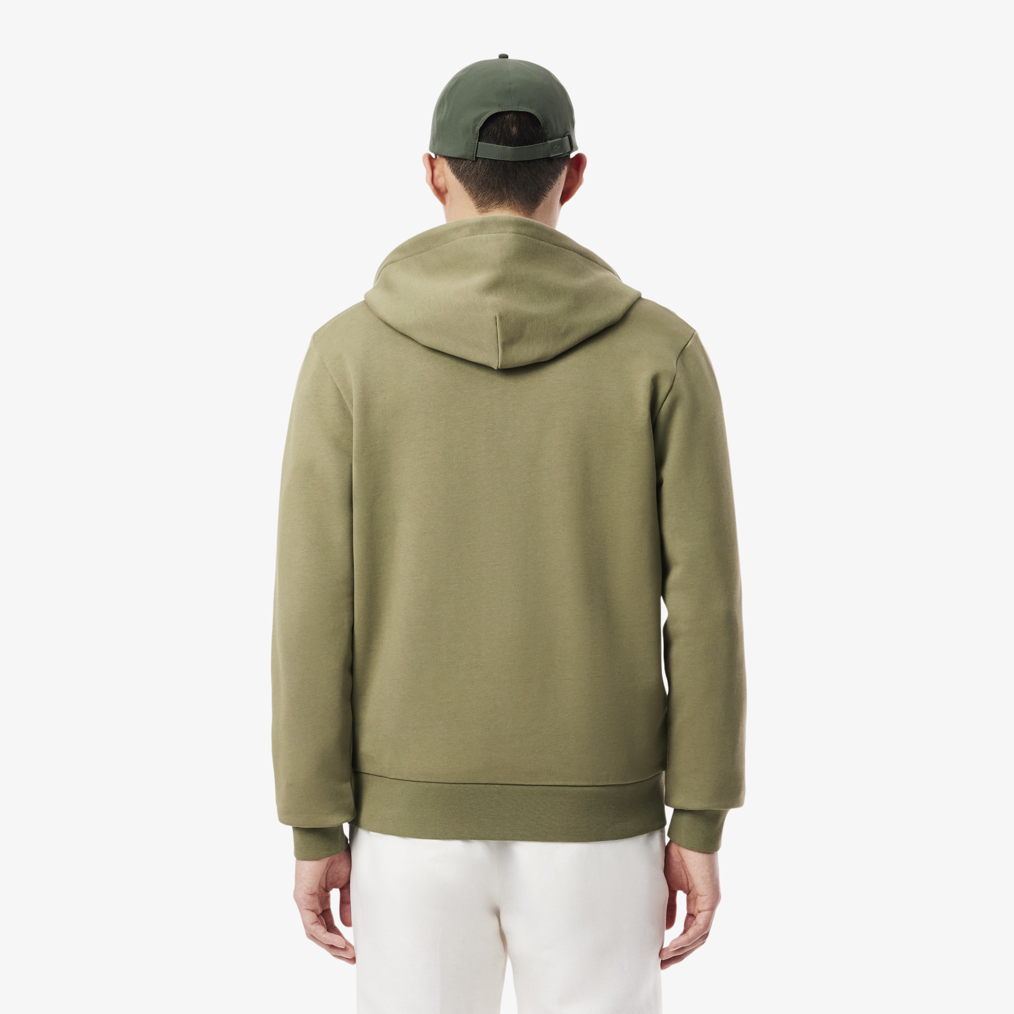 Áo Nỉ Lacoste Nam Dáng Cổ Điển Có Khoá Kéo