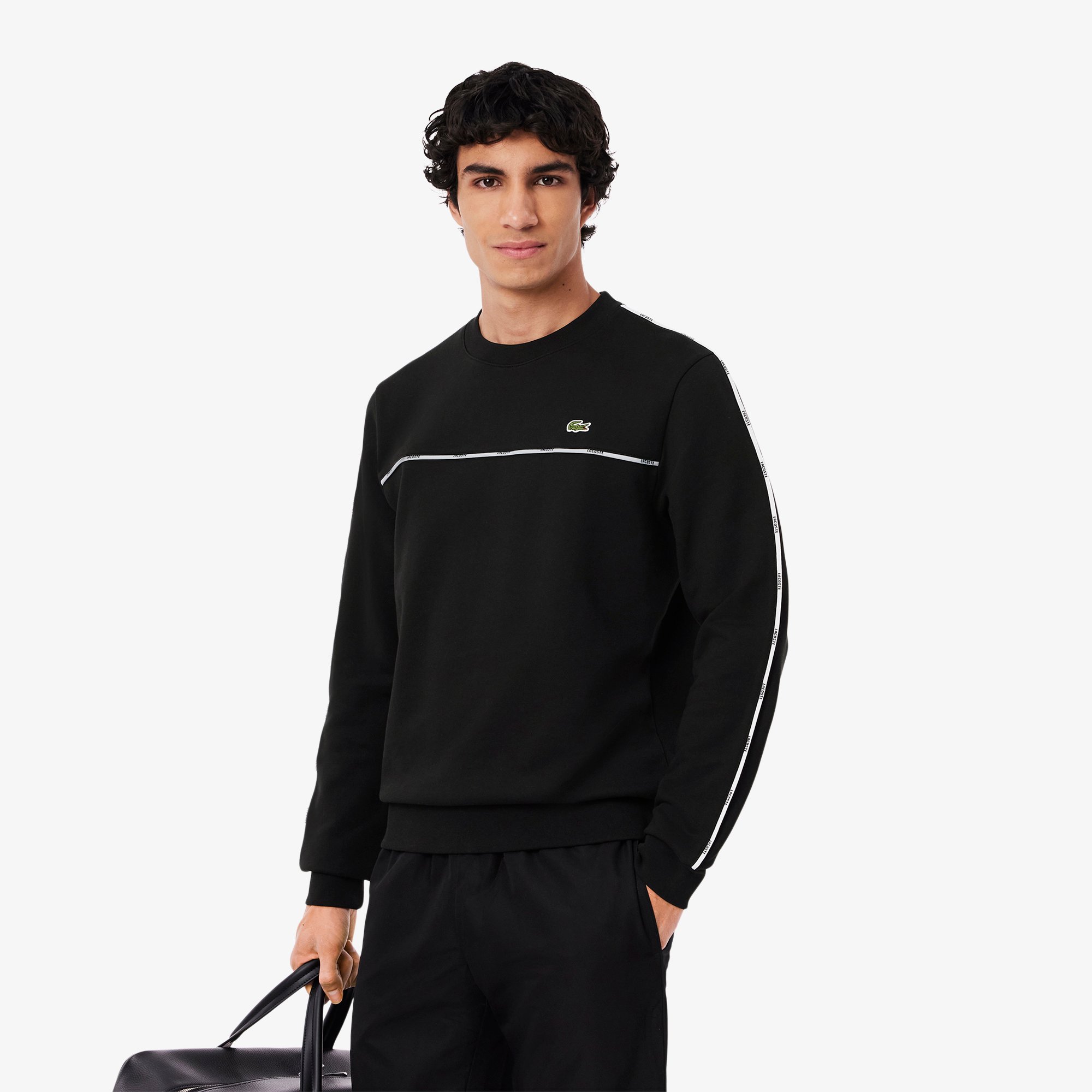Áo Nỉ Lacoste Nam Có Logo