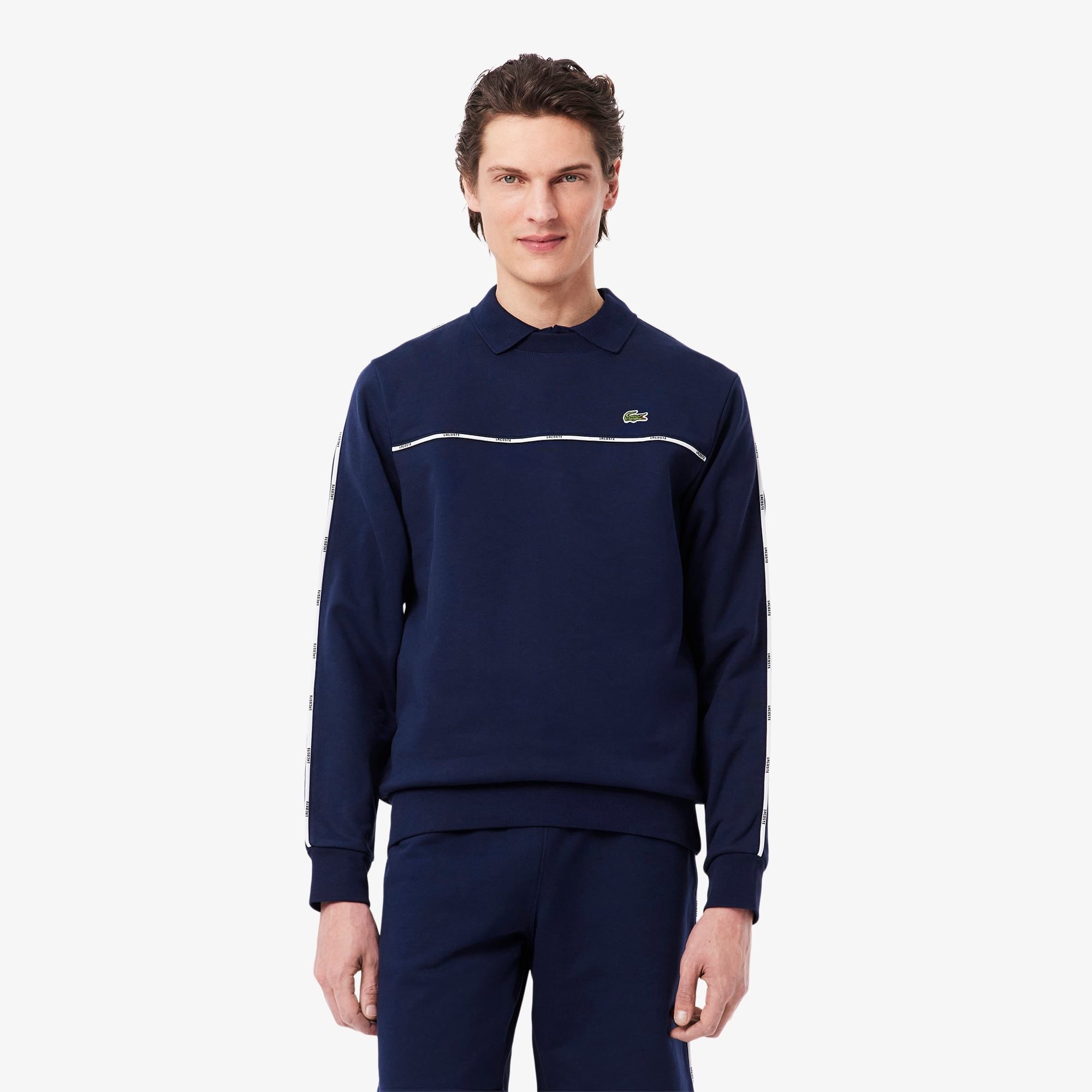 Áo Nỉ Lacoste Nam Có Logo