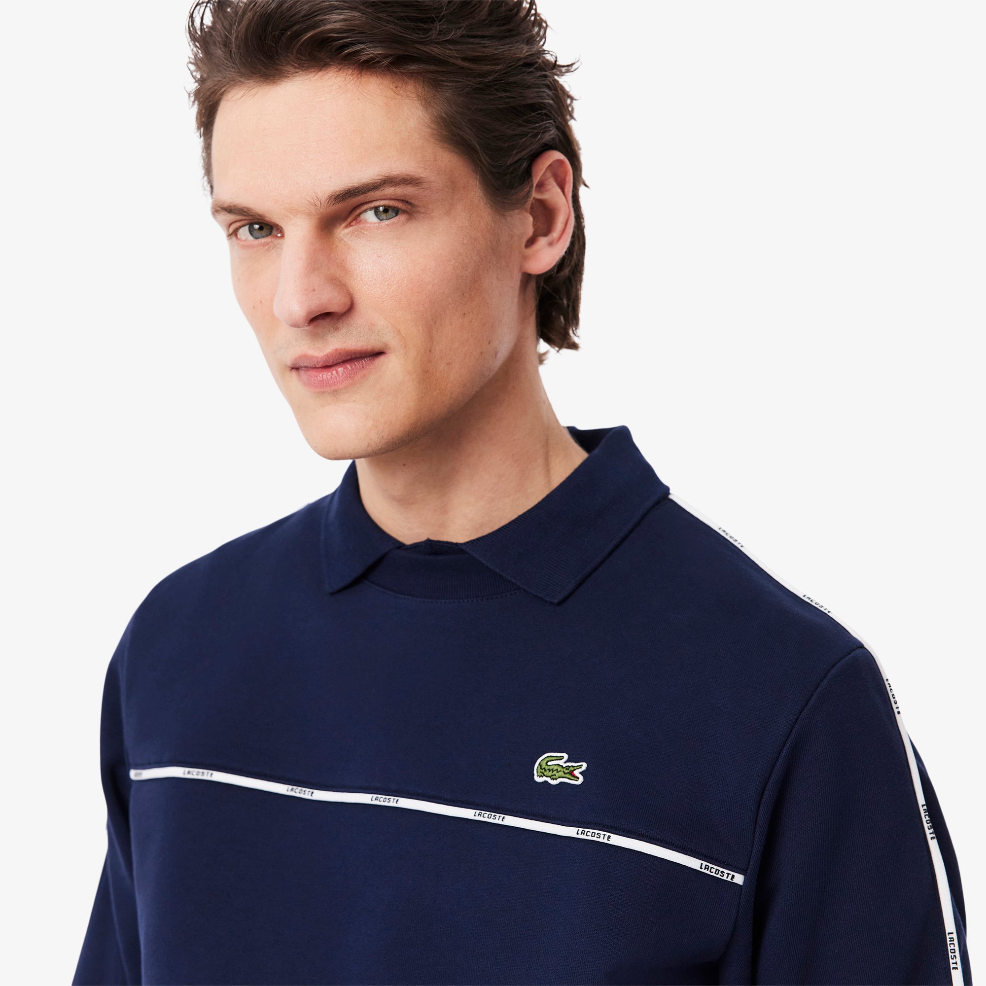 Áo Nỉ Lacoste Nam Có Logo