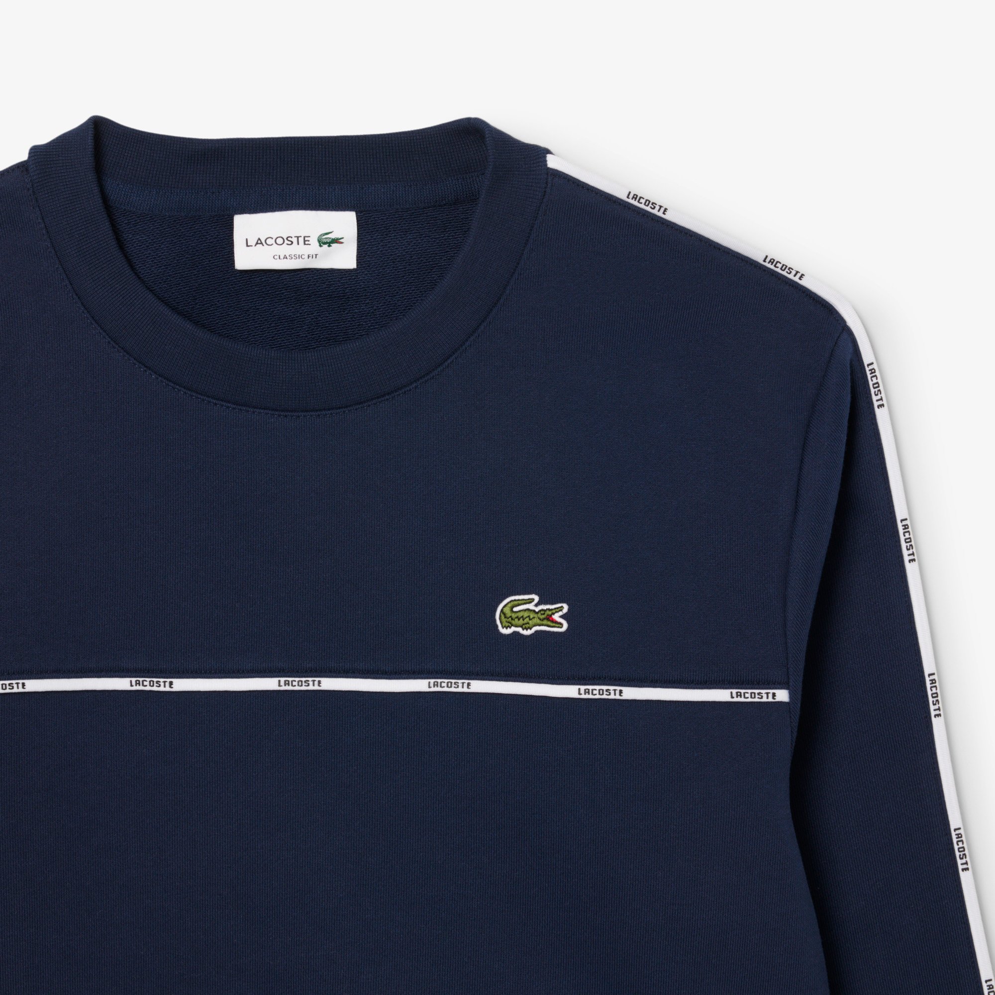 Áo Nỉ Lacoste Nam Có Logo