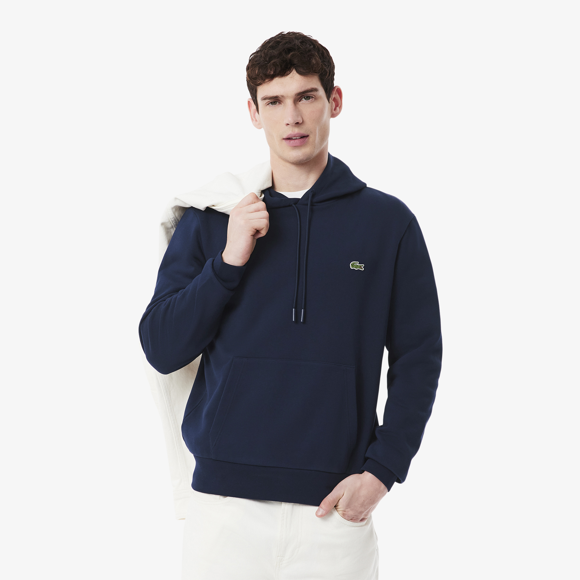 Áo Nỉ Hoodie Lacoste Nam Chất Liệu Cotton