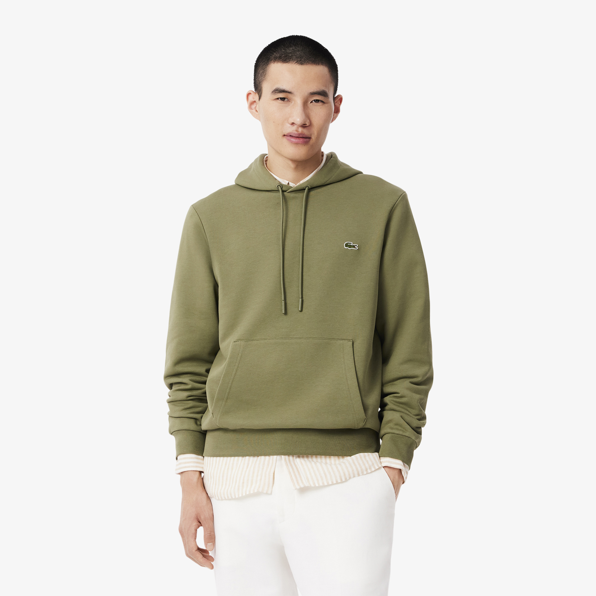Áo Nỉ Hoodie Lacoste Nam Chất Liệu Cotton