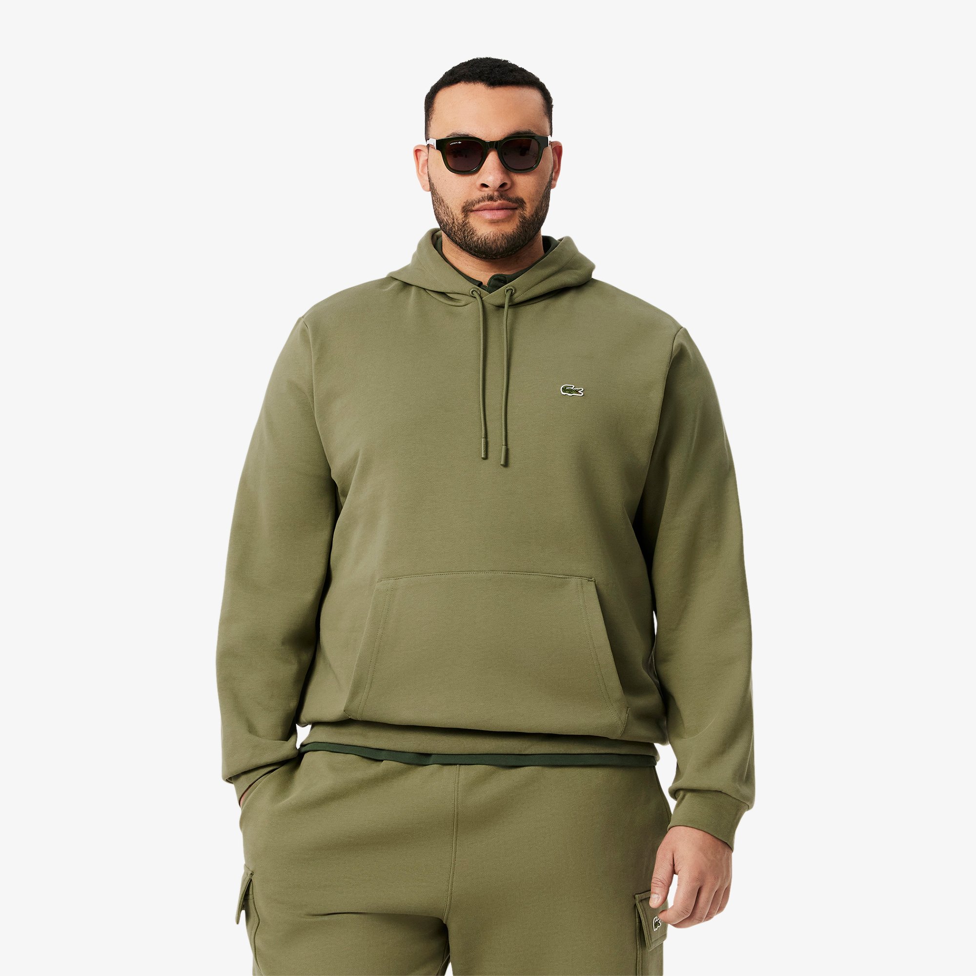 Áo Nỉ Hoodie Lacoste Nam Chất Liệu Cotton