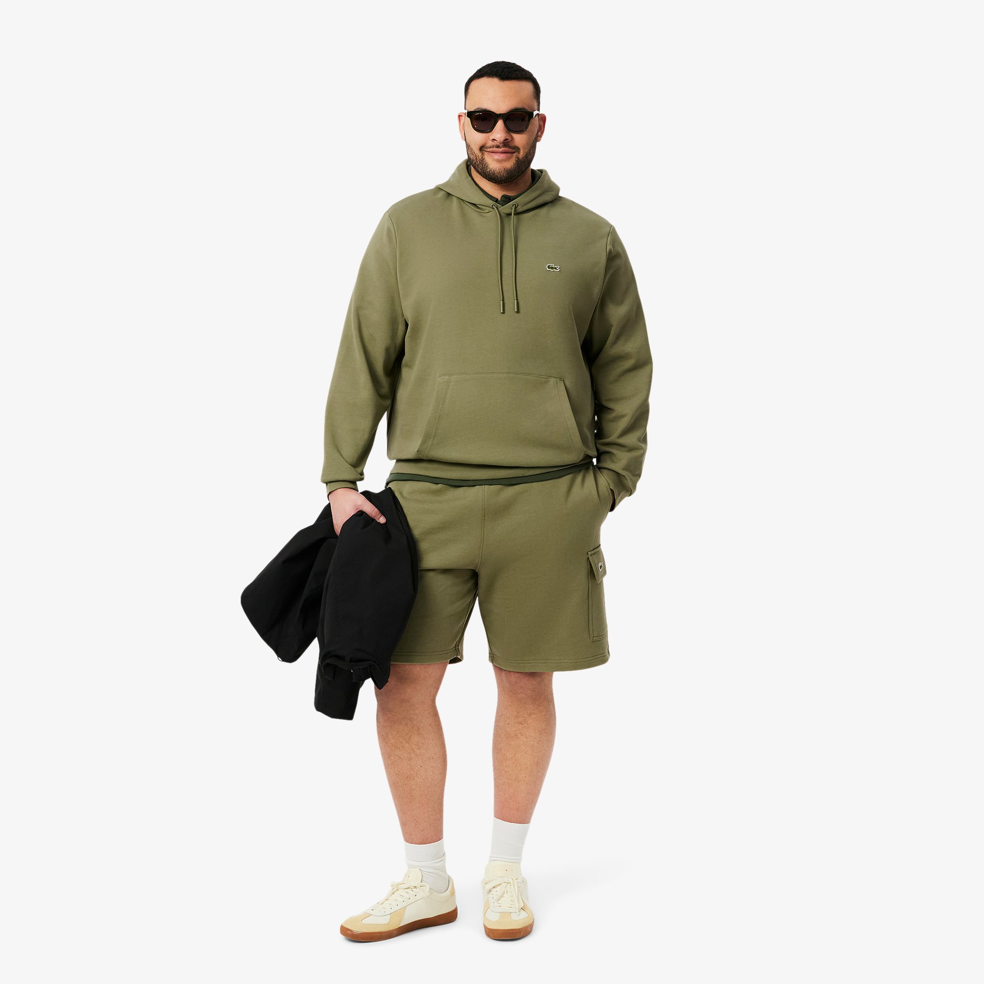 Áo Nỉ Hoodie Lacoste Nam Chất Liệu Cotton