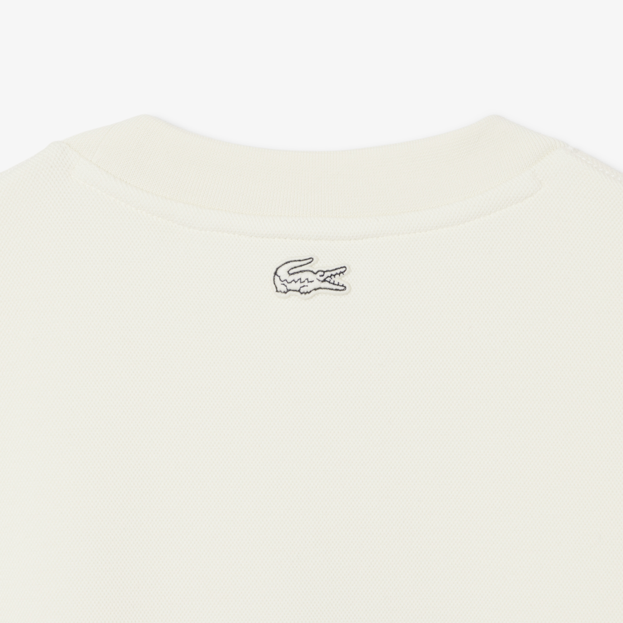 Áo Nỉ Lacoste Nam Chất Liệu Piqué Logo Dập Nổi