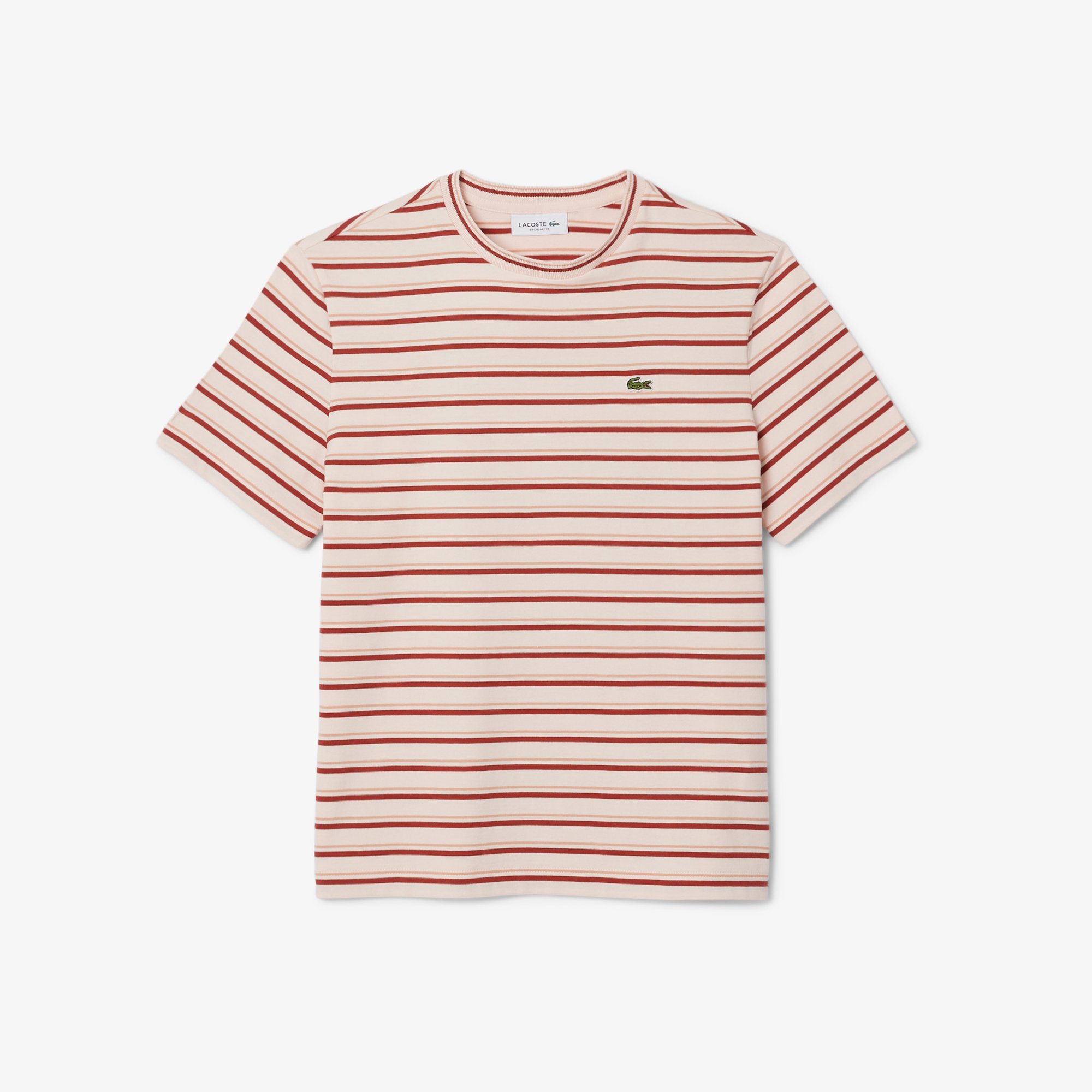 Áo Thun Lacoste Nữ Chất Liệu Cotton Họa Tiết Sọc