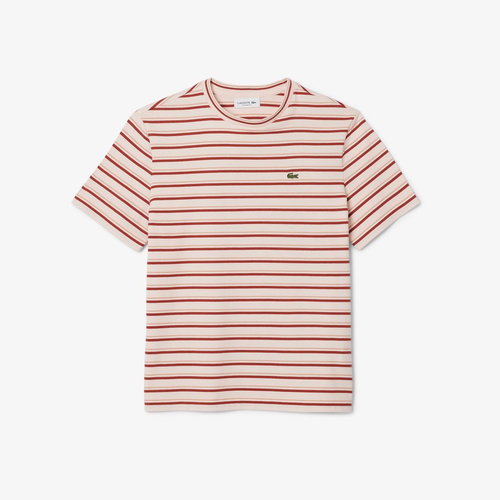 Áo Thun Lacoste Nữ Chất Liệu Cotton Họa Tiết Sọc