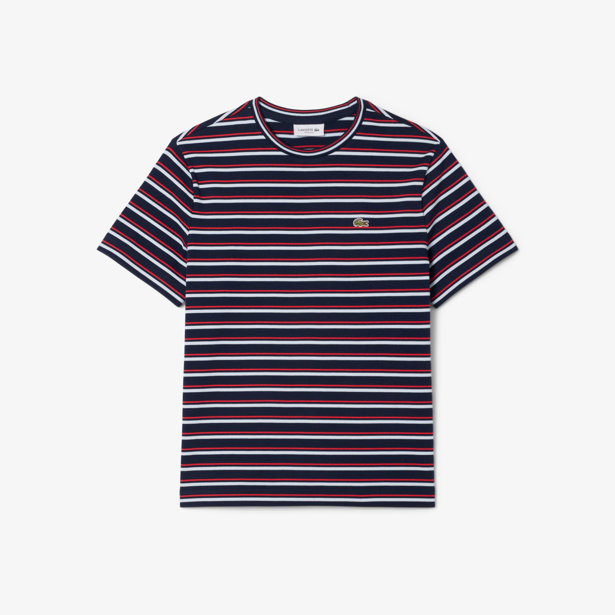 Áo Thun Lacoste Nữ Chất Liệu Cotton Họa Tiết Sọc
