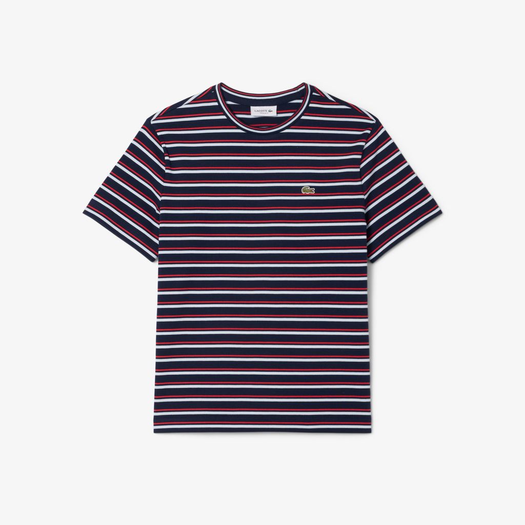 Áo Thun Lacoste Nữ Chất Liệu Cotton Họa Tiết Sọc