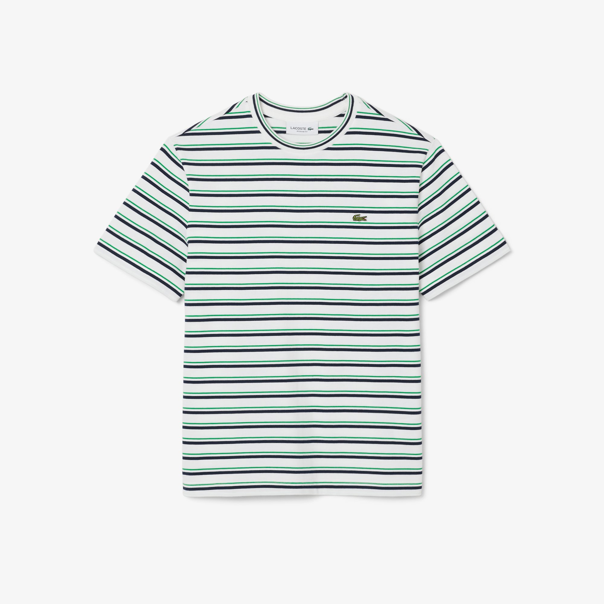 Áo Thun Lacoste Nữ Chất Liệu Cotton Họa Tiết Sọc