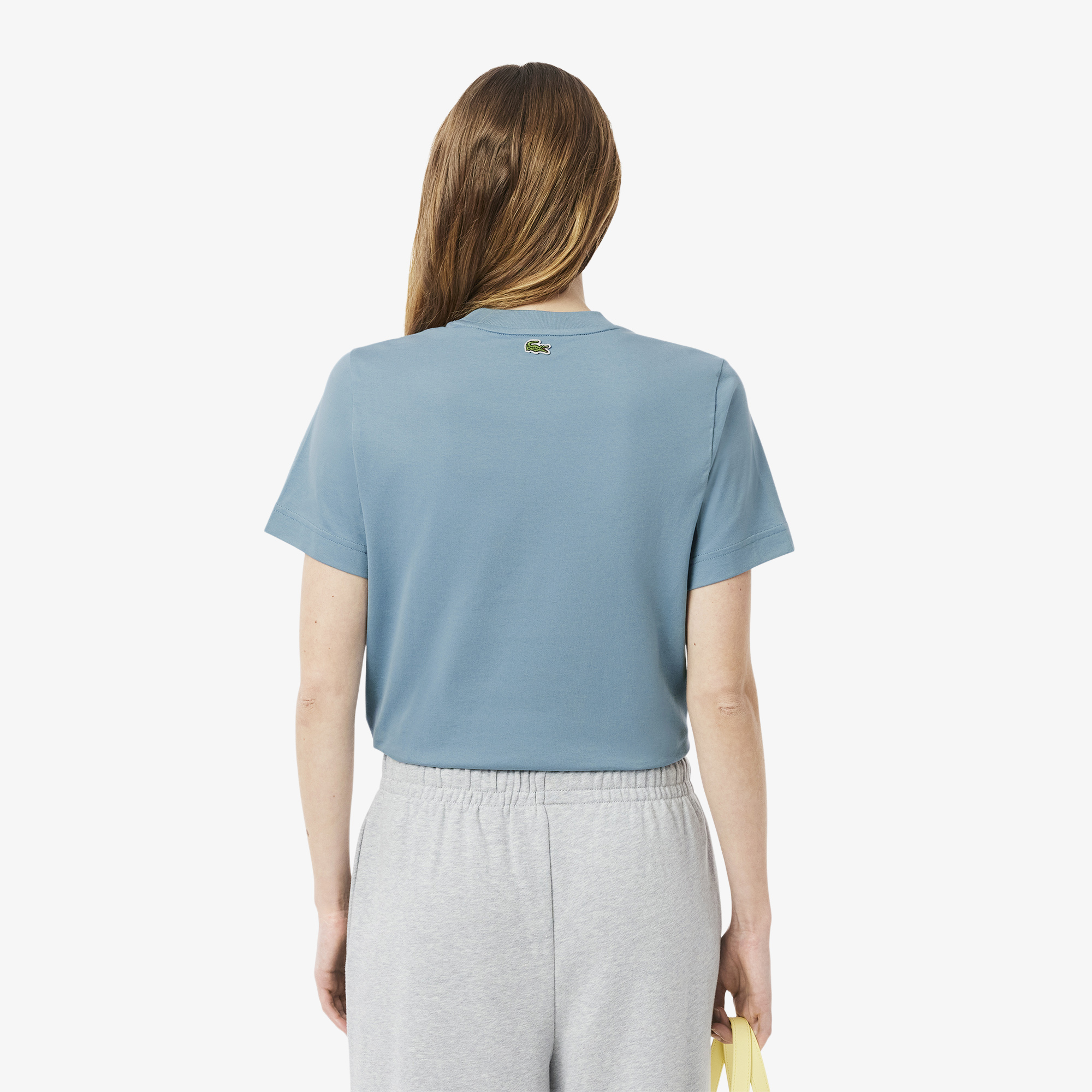 Áo Thun Lacoste Nữ Chất Liệu Cotton Họa Tiết In