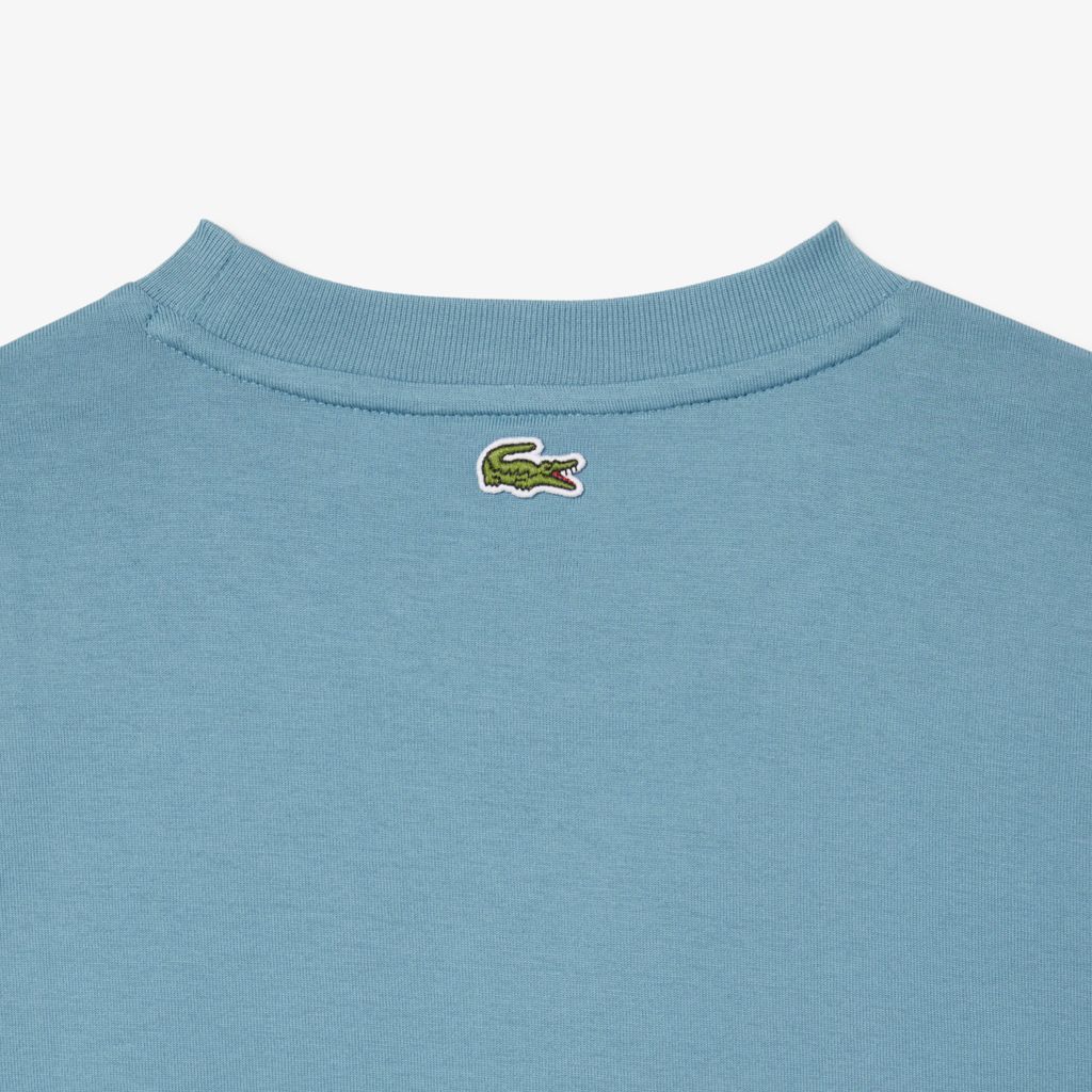 Áo Thun Lacoste Nữ Chất Liệu Cotton Họa Tiết In