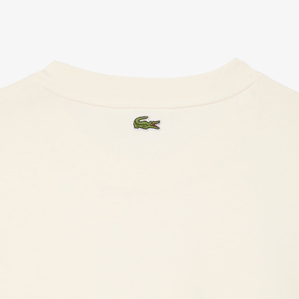 Áo Thun Lacoste Nữ Chất Liệu Cotton Họa Tiết In