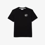 Áo Thun Lacoste Nữ Chất Liệu Cotton Họa Tiết In