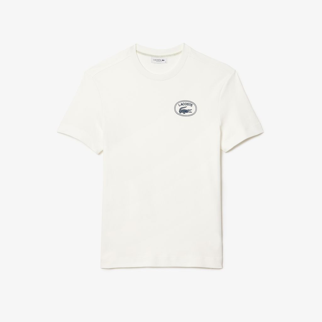 Áo Thun Lacoste Nữ Chất Liệu Cotton Họa Tiết In