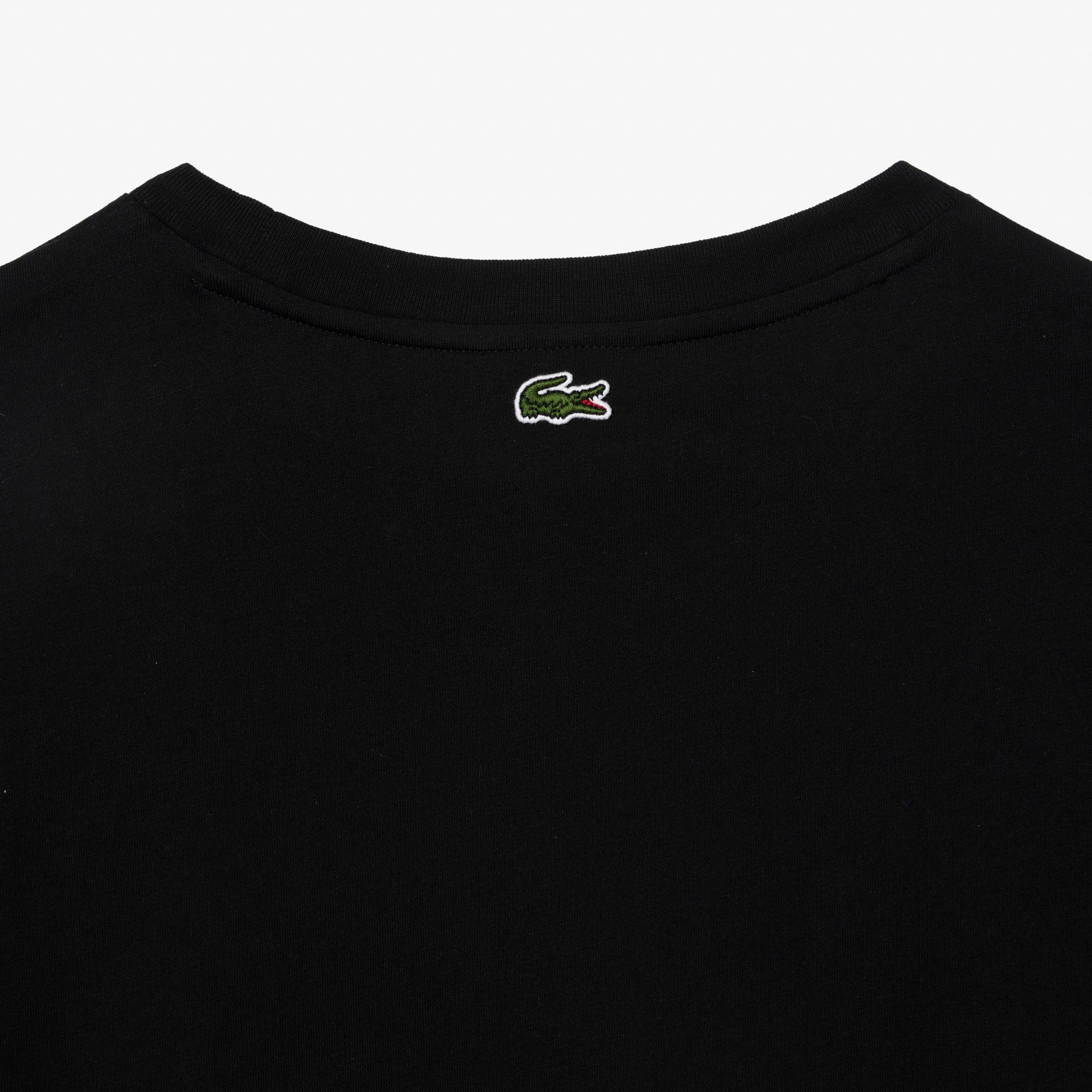 Áo Thun Lacoste Nữ Dáng Rộng Chất Liệu Cotton Họa Tiết In