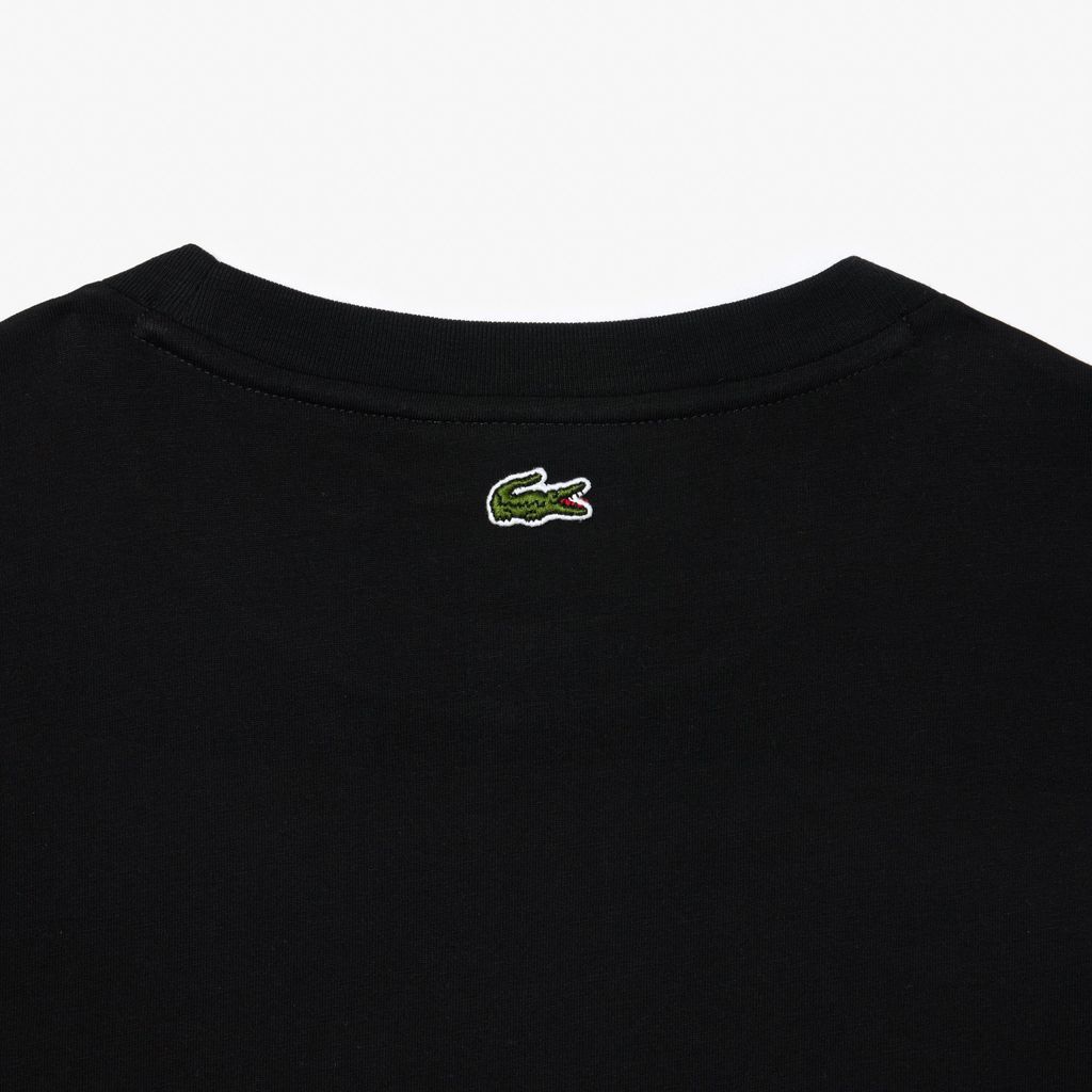 Áo Thun Lacoste Nữ Logo Chất Liệu Cotton Có Logo
