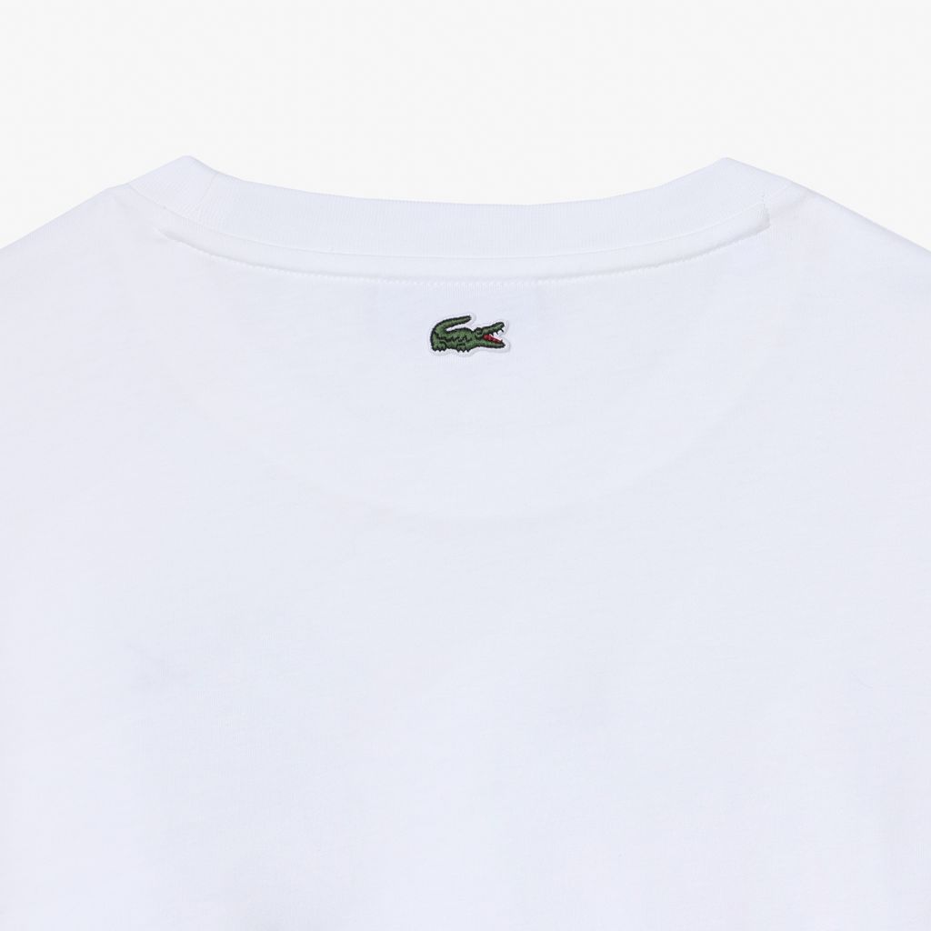 Áo Thun Lacoste Nữ Logo Chất Liệu Cotton Có Logo