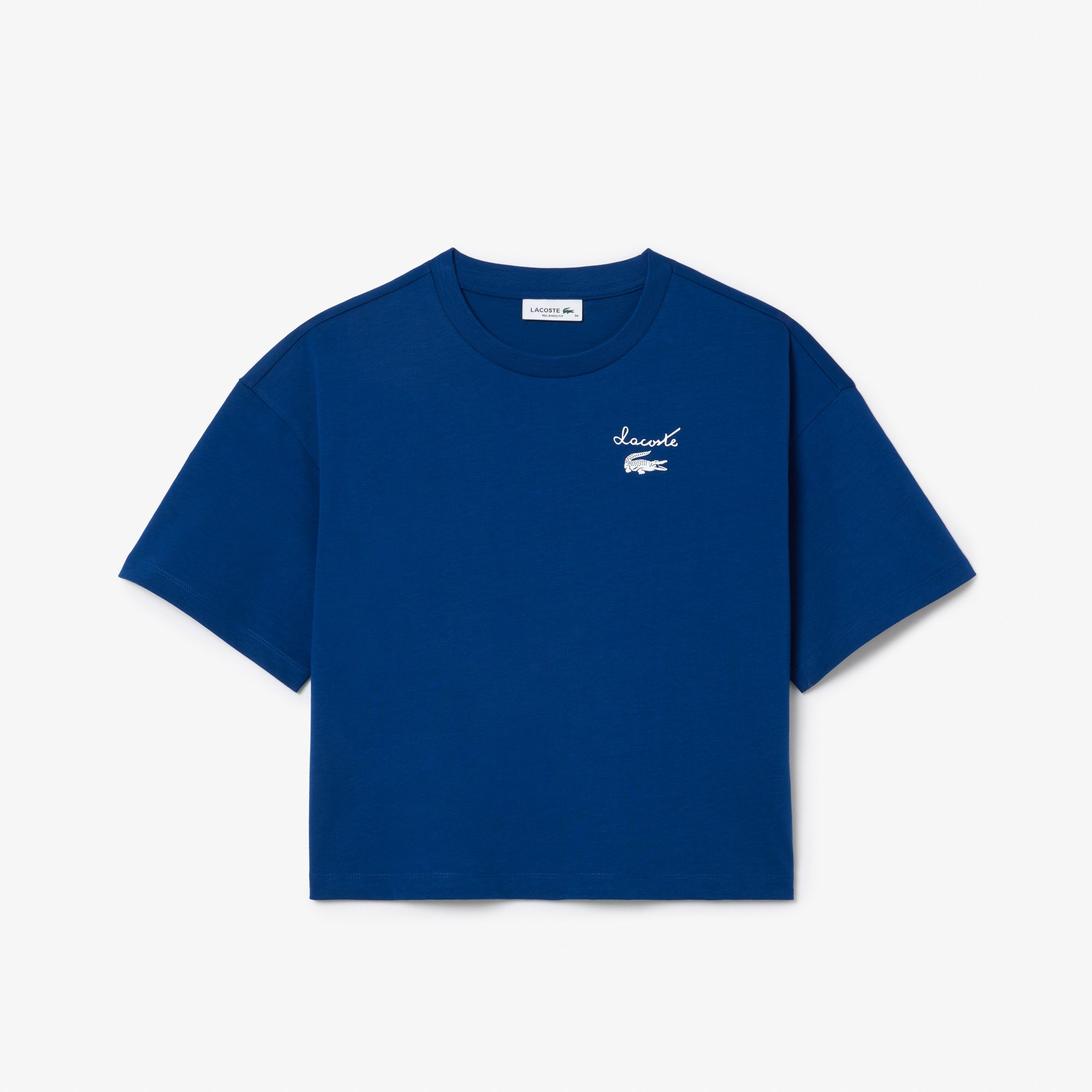 Áo Thun Lacoste Nữ Logo Chất Liệu Cotton Có Logo