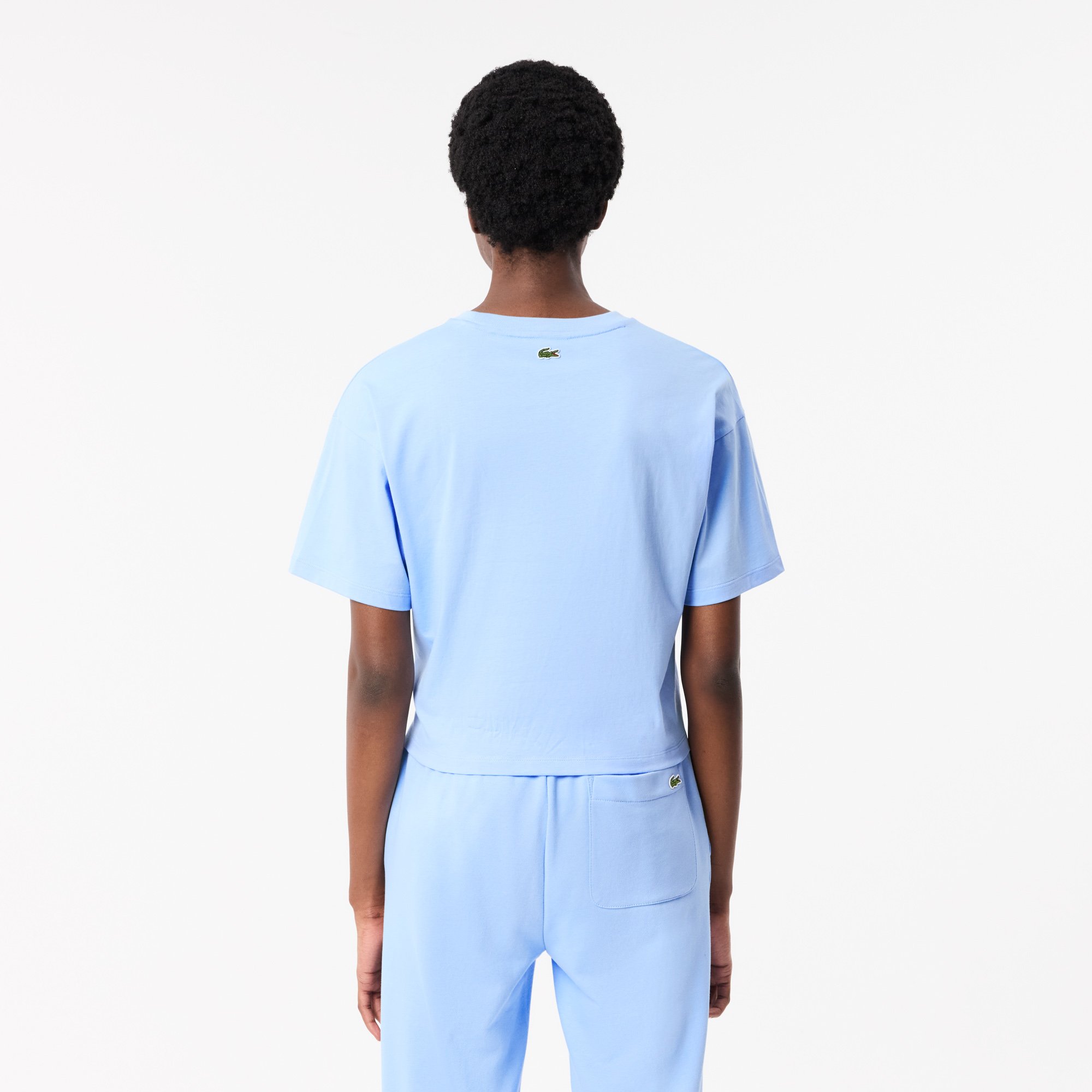 Áo Thun Lacoste Nữ Logo Chất Liệu Cotton Có Logo