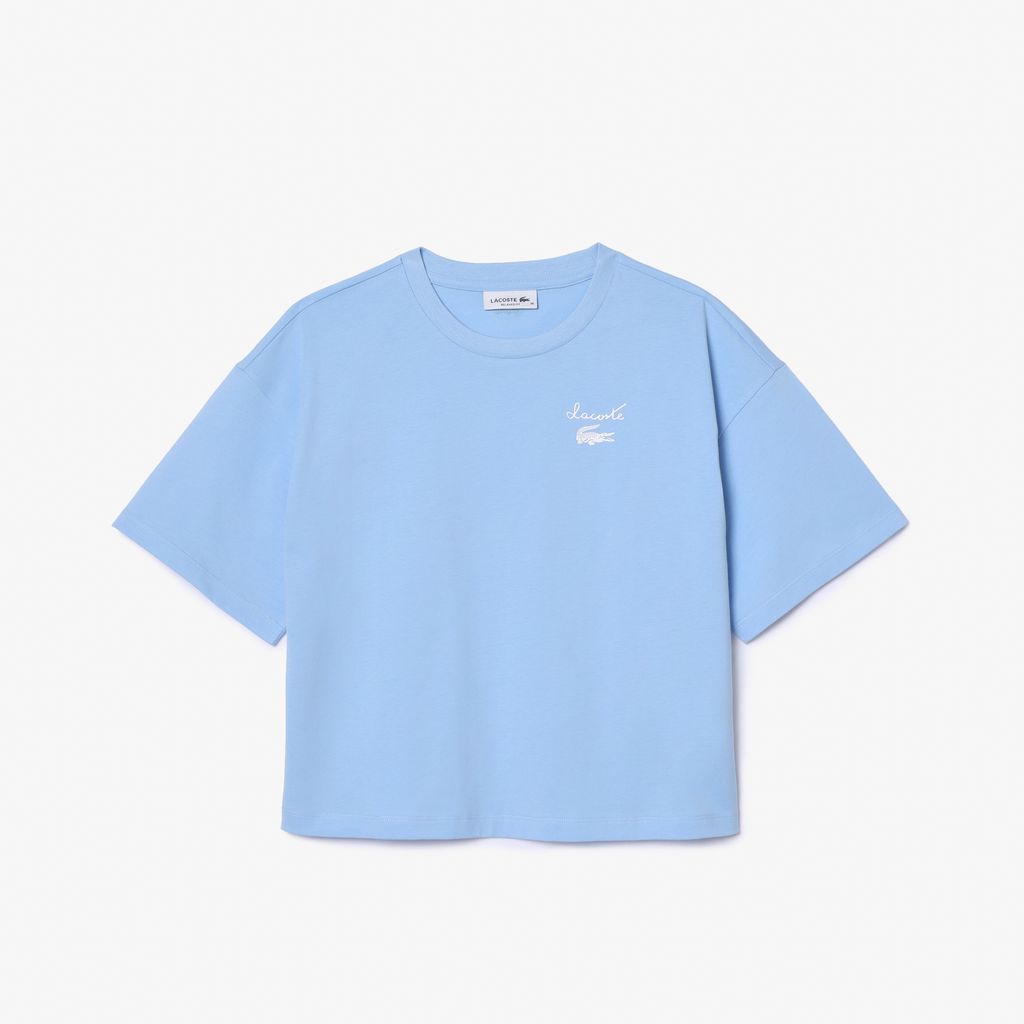 Áo Thun Lacoste Nữ Logo Chất Liệu Cotton Có Logo