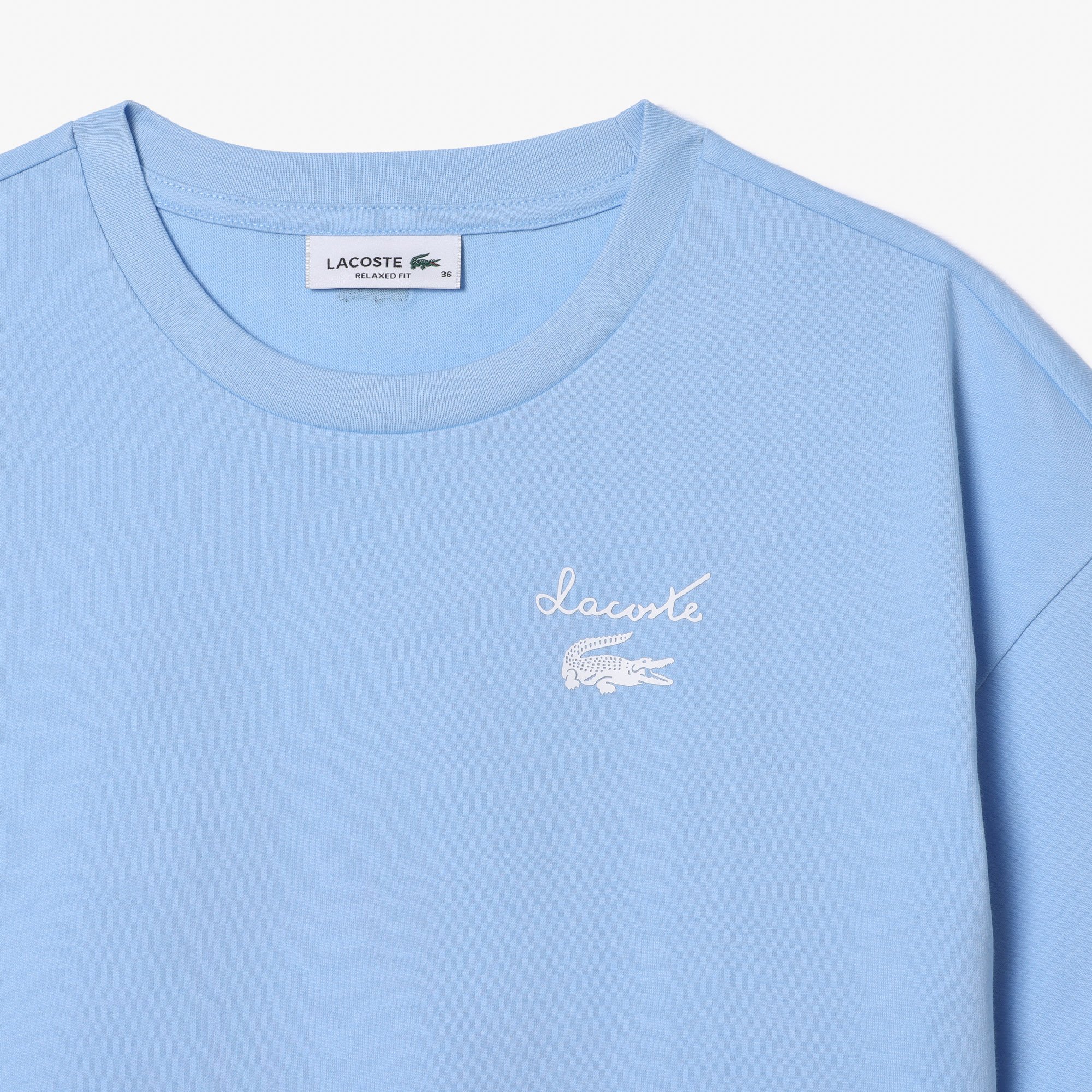 Áo Thun Lacoste Nữ Logo Chất Liệu Cotton Có Logo