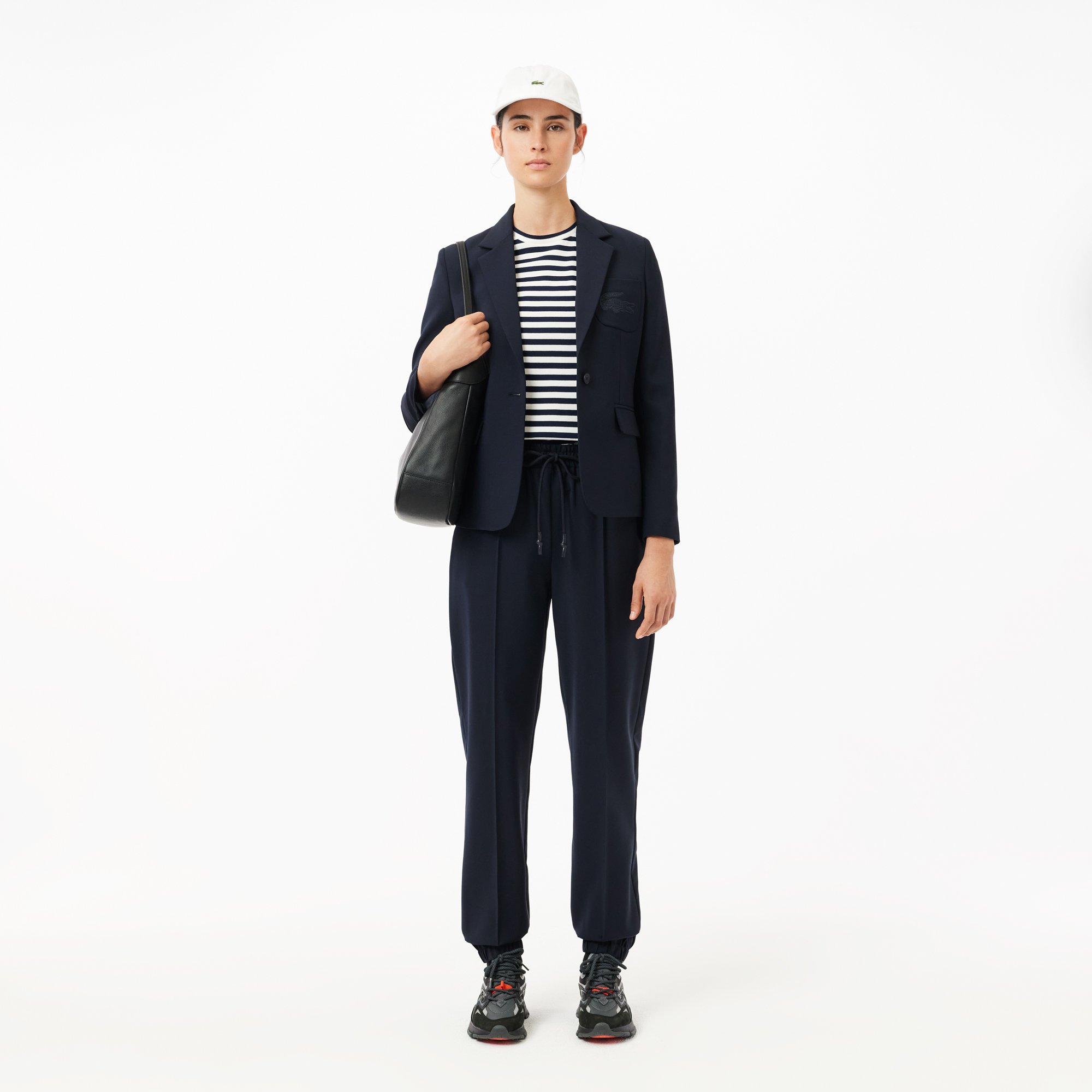 Áo Thun Lacoste Nữ Họa Tiết Sọc