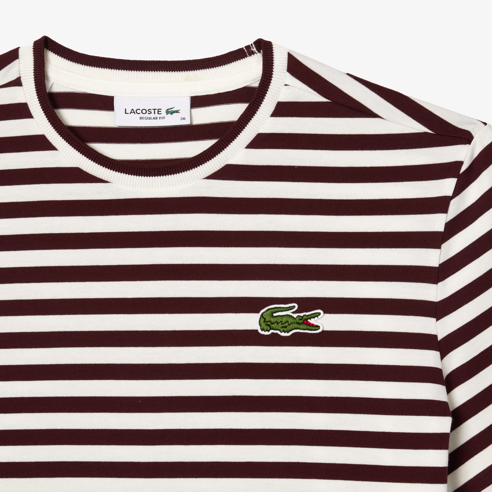 Áo Thun Lacoste Nữ Họa Tiết Sọc