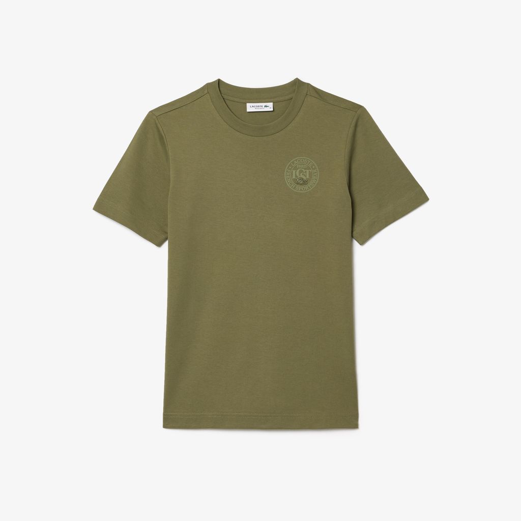 Áo Thun Lacoste Nữ Chất Liệu Cotton Họa Tiết In