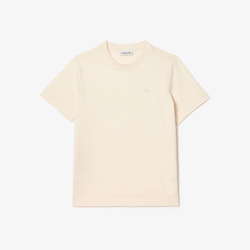 Áo Thun Lacoste Nữ Chất Liệu Cotton Họa Tiết In