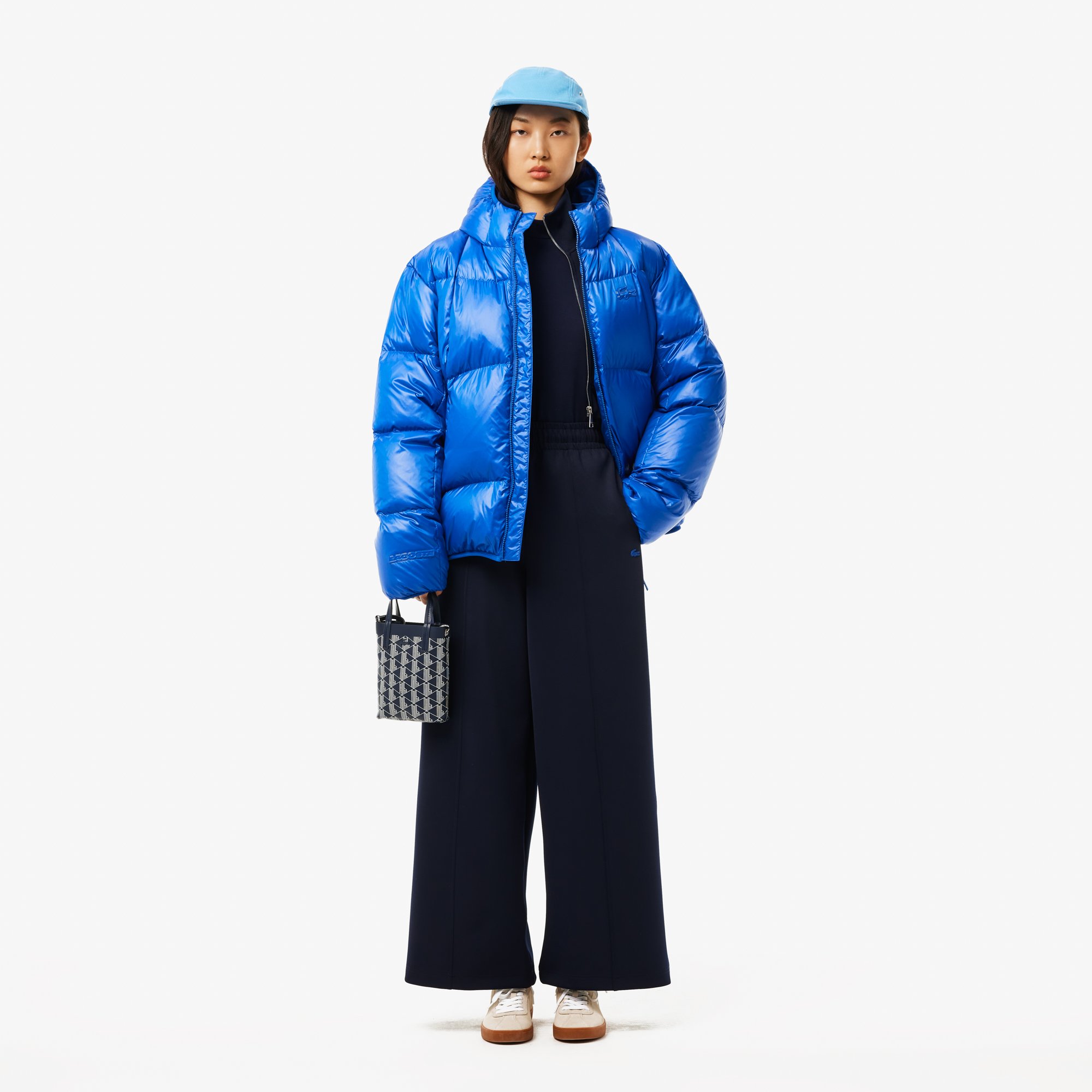 Áo Thun Lacoste Nữ Ôm Dáng Chất Liệu Cotton Co Dãn