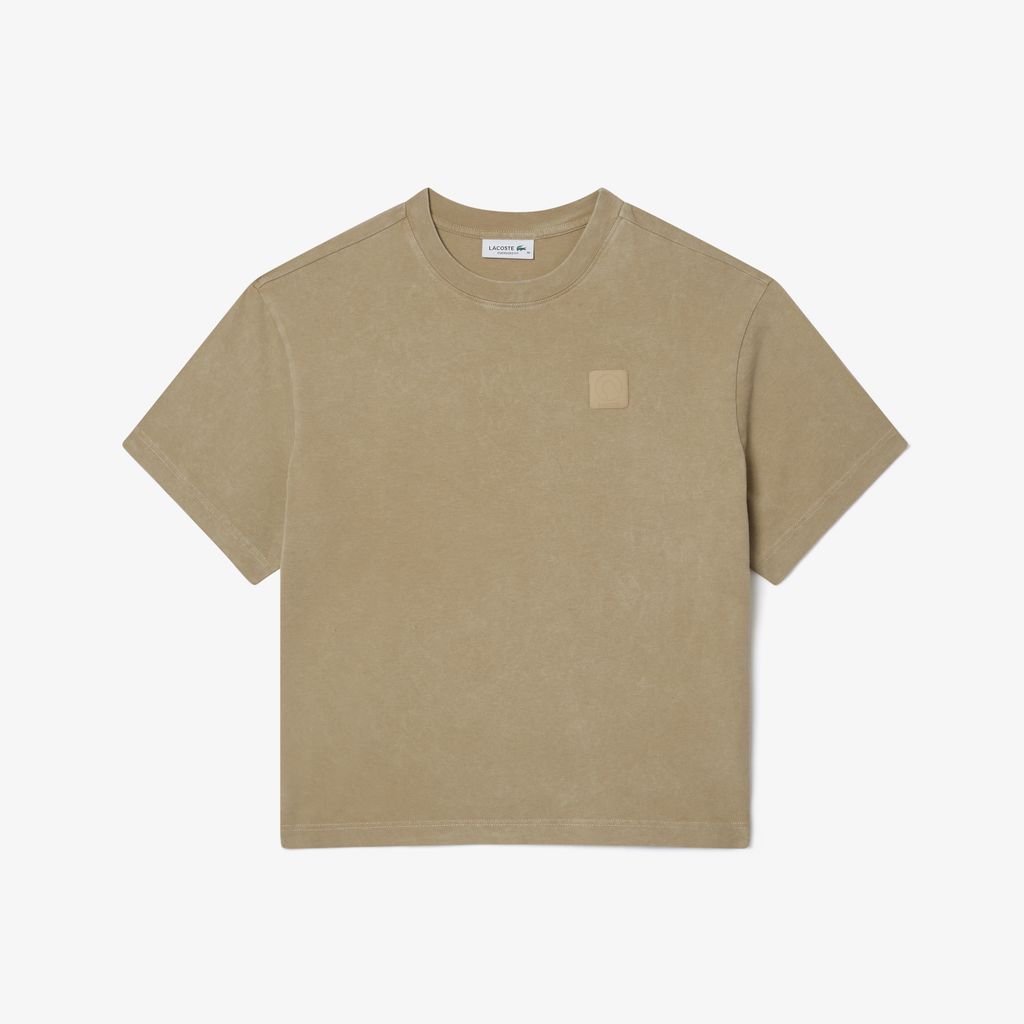 Áo Thun Lacoste Nữ Oversize Chất Liệu Cotton