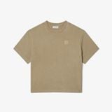 Áo Thun Lacoste Nữ Oversize Chất Liệu Cotton