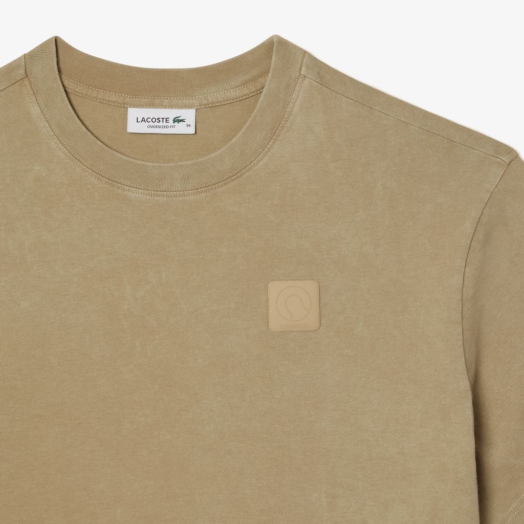 Áo Thun Lacoste Nữ Oversize Chất Liệu Cotton