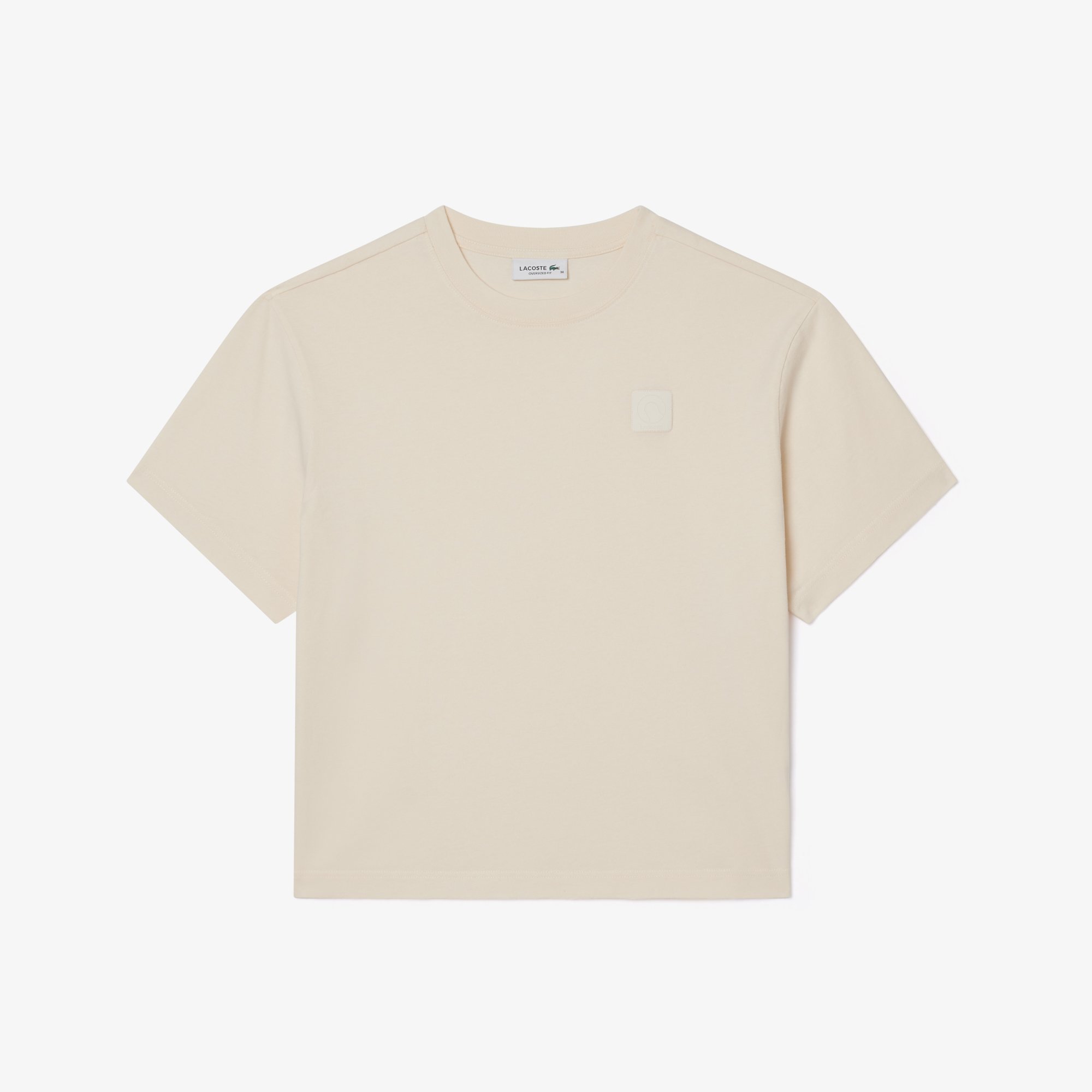 Áo Thun Lacoste Nữ Oversize Chất Liệu Cotton