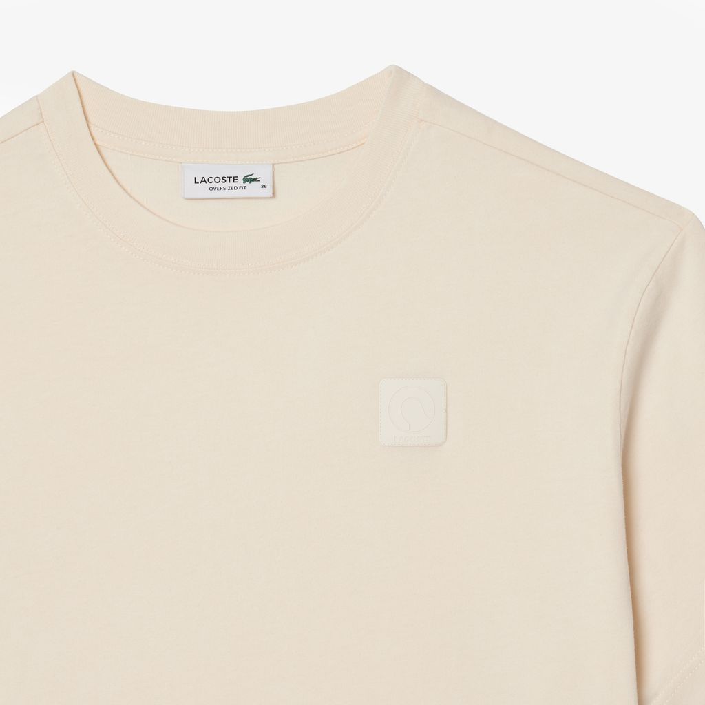 Áo Thun Lacoste Nữ Oversize Chất Liệu Cotton