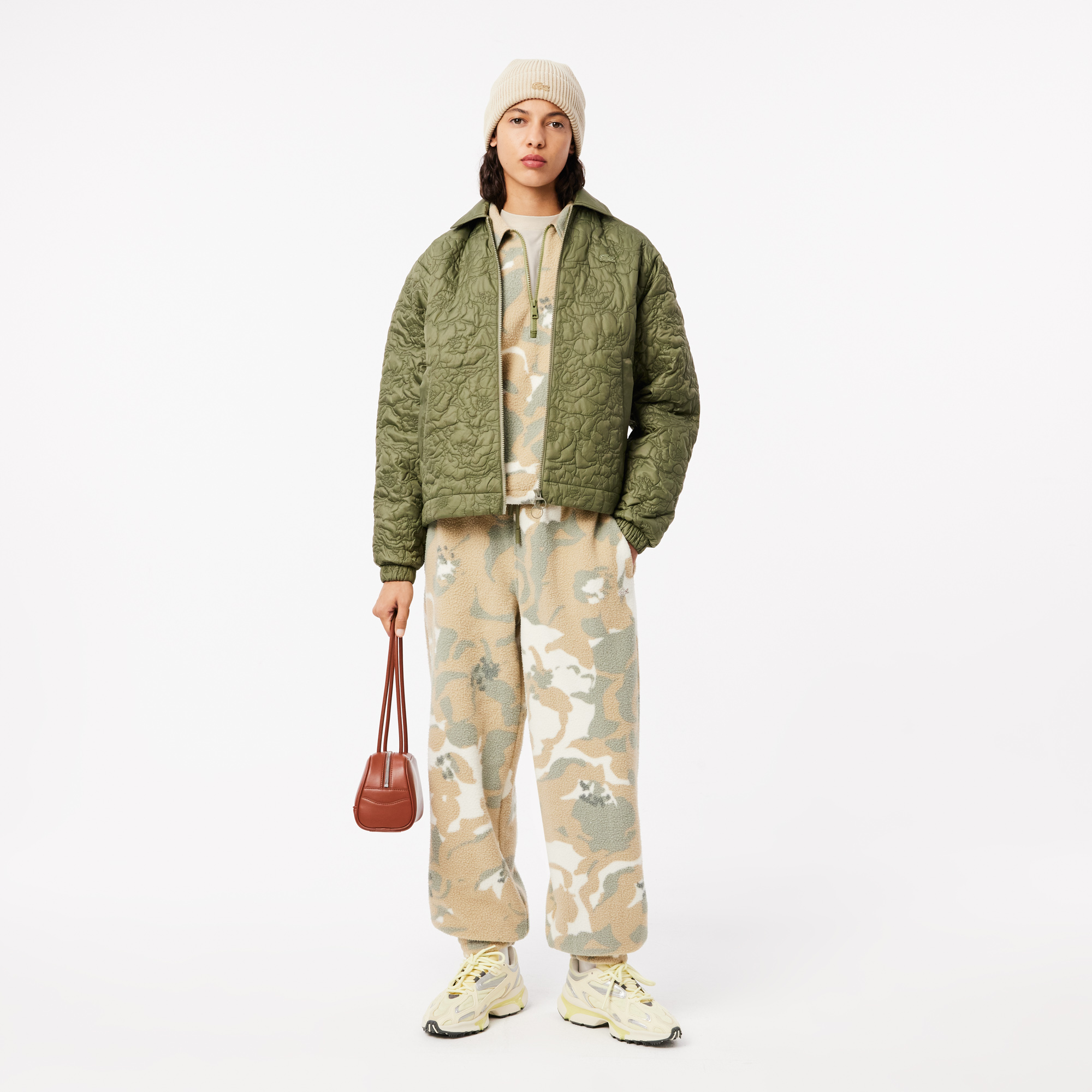 Áo Thun Lacoste Nữ Oversize Chất Liệu Cotton