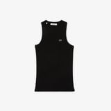 Áo Tank Top Lacoste Nữ Ôm Dáng Chất Liệu Cotton