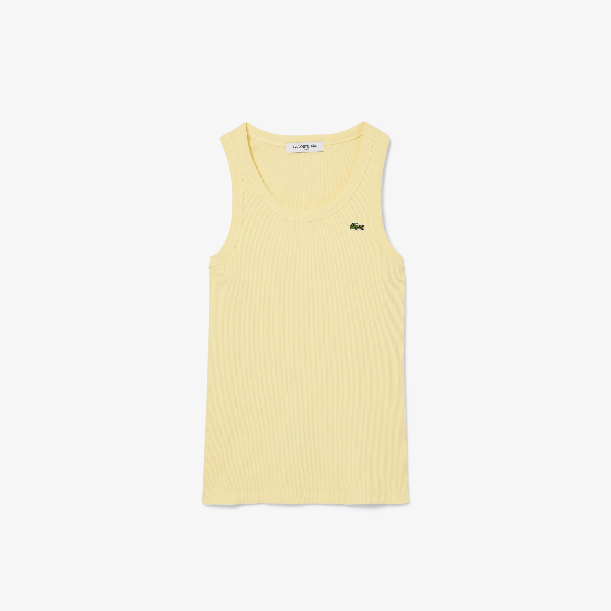 Áo Tank Top Lacoste Nữ Ôm Dáng Chất Liệu Cotton