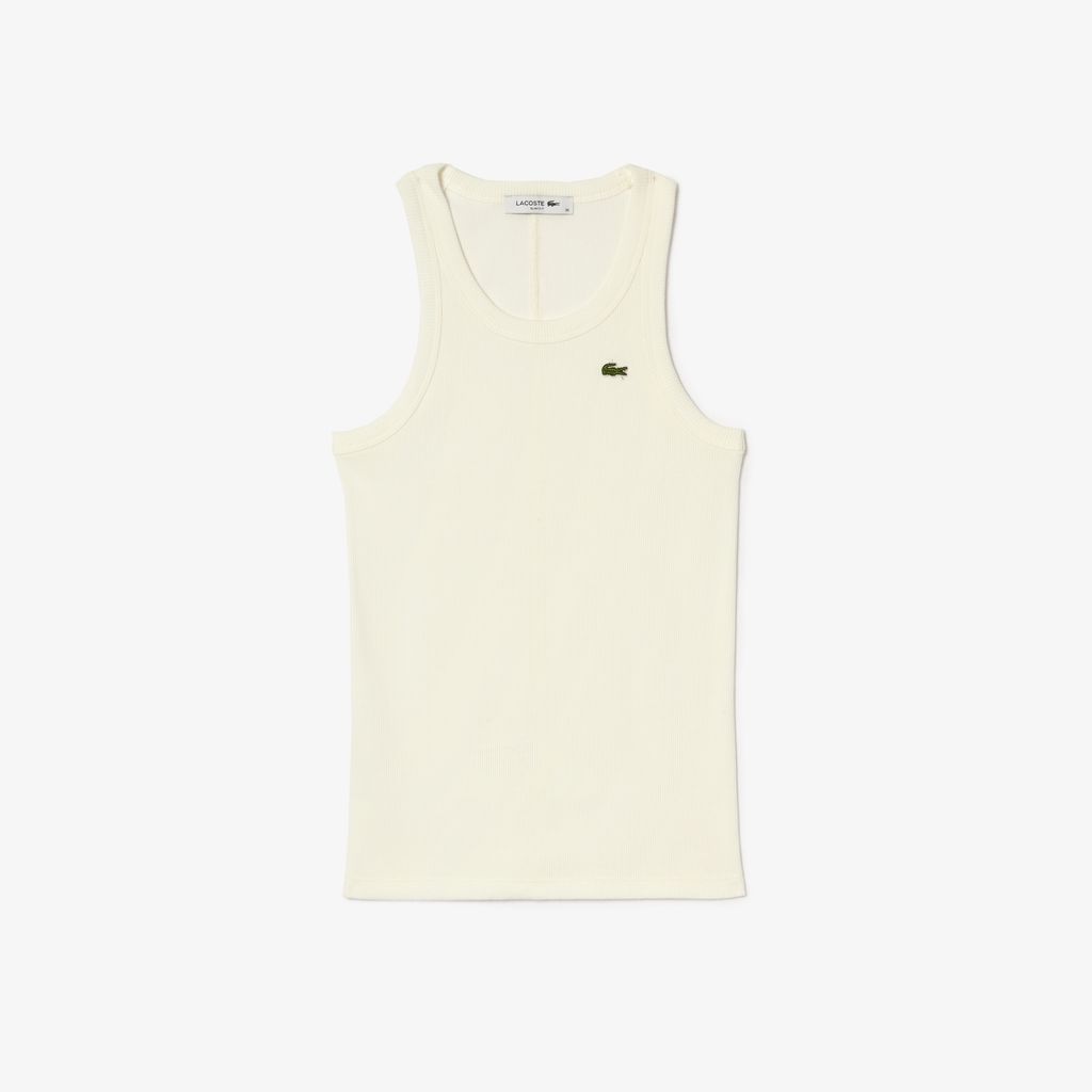 Áo Tank Top Lacoste Nữ Ôm Dáng Chất Liệu Cotton