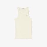 Áo Tank Top Lacoste Nữ Ôm Dáng Chất Liệu Cotton