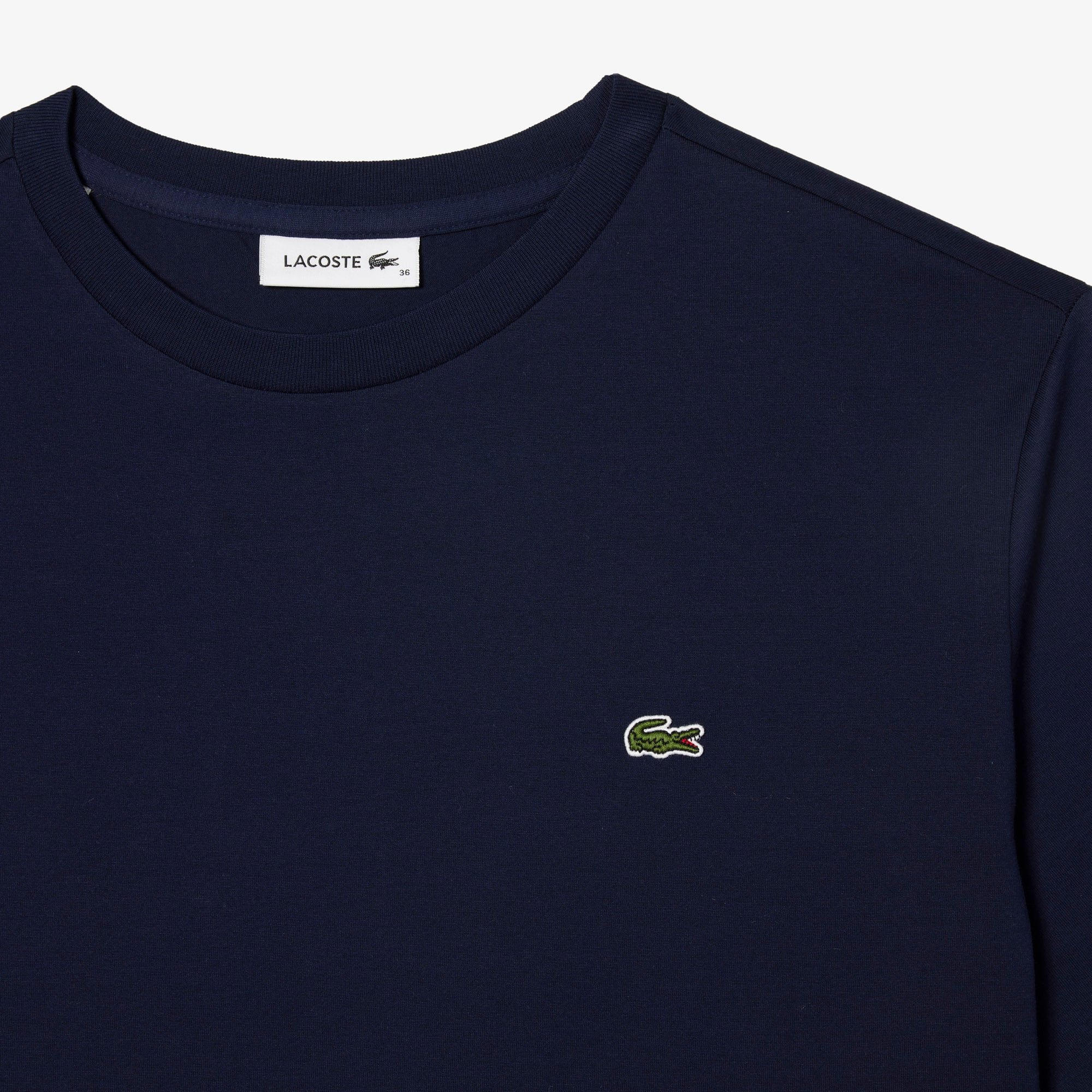 Áo Thun Lacoste Nữ Cổ Tròn Chất Liệu Cotton Cao Cấp