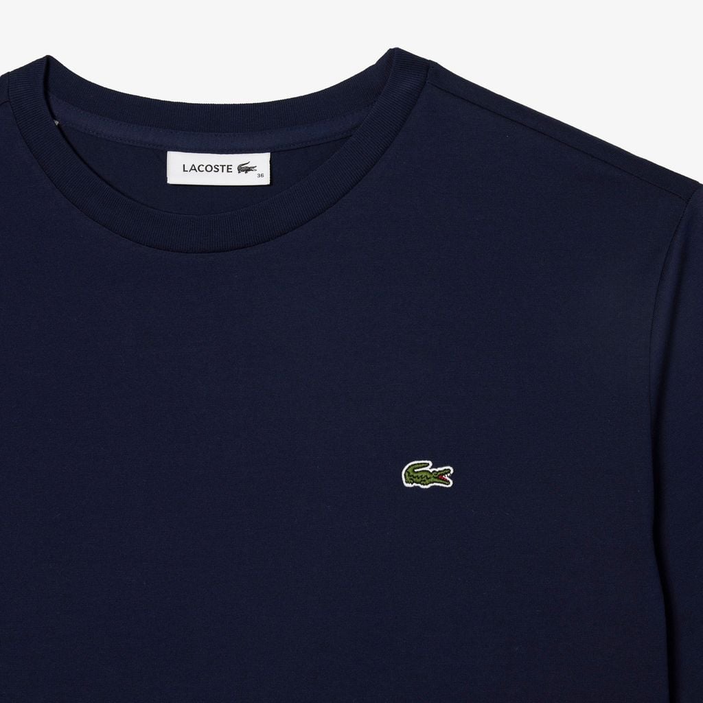 Áo Thun Lacoste Nữ Cổ Tròn Chất Liệu Cotton Cao Cấp