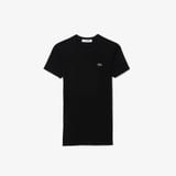 Áo Thun Lacoste Nữ Ôm Dáng Chất Liệu Cotton Gân