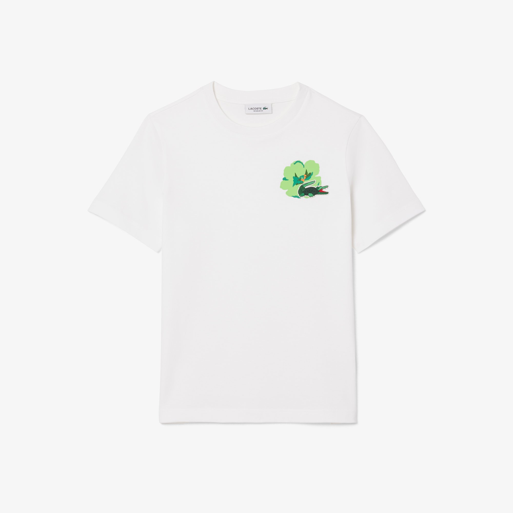 Áo Thun Lacoste Nữ Chất Liệu Cotton Họa Tiết Hoa