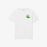 Áo Thun Lacoste Nữ Chất Liệu Cotton Họa Tiết Hoa
