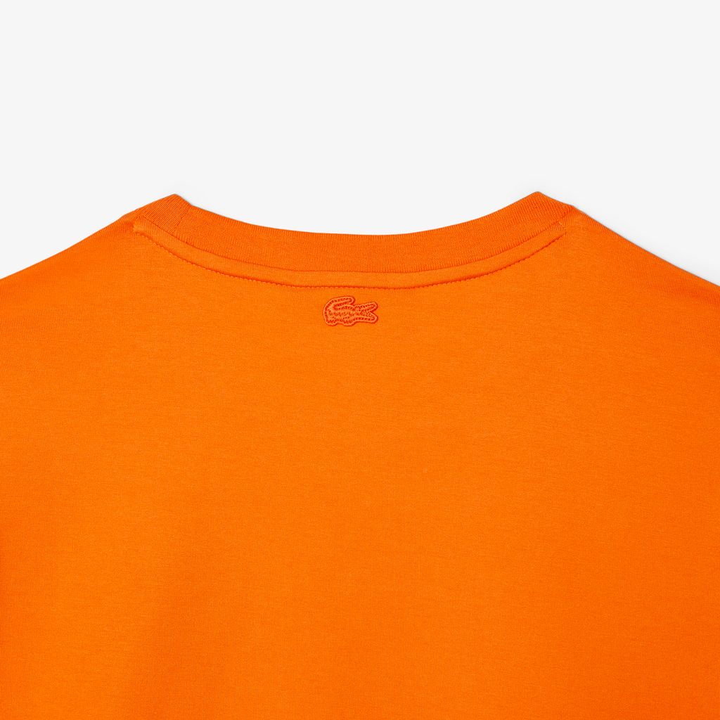 Áo Thun Lacoste Nữ Chất Liệu Cotton Họa Tiết Hoa