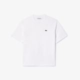 Áo Thun Lacoste Nữ Dáng Rộng Mái Chất Liệu Cotton Mềm