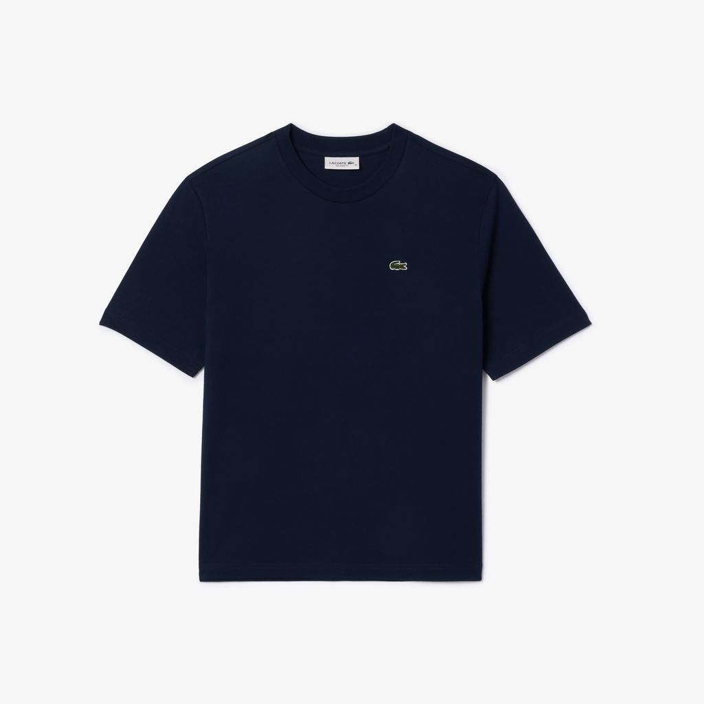 Áo Thun Lacoste Nữ Dáng Rộng Mái Chất Liệu Cotton Mềm